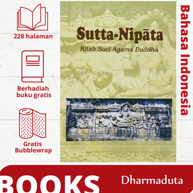 Jual Buku Sutta Nipata Kitab Suci Agama Buddha Shopee Indonesia