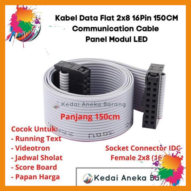 Jual Kabel Data Communication Panel Module Modul Led P10 Running Text ...