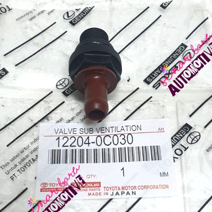Jual Pcv Valve Positif Crankshaft Toyota Innova Inova Fortuner Hilux ...