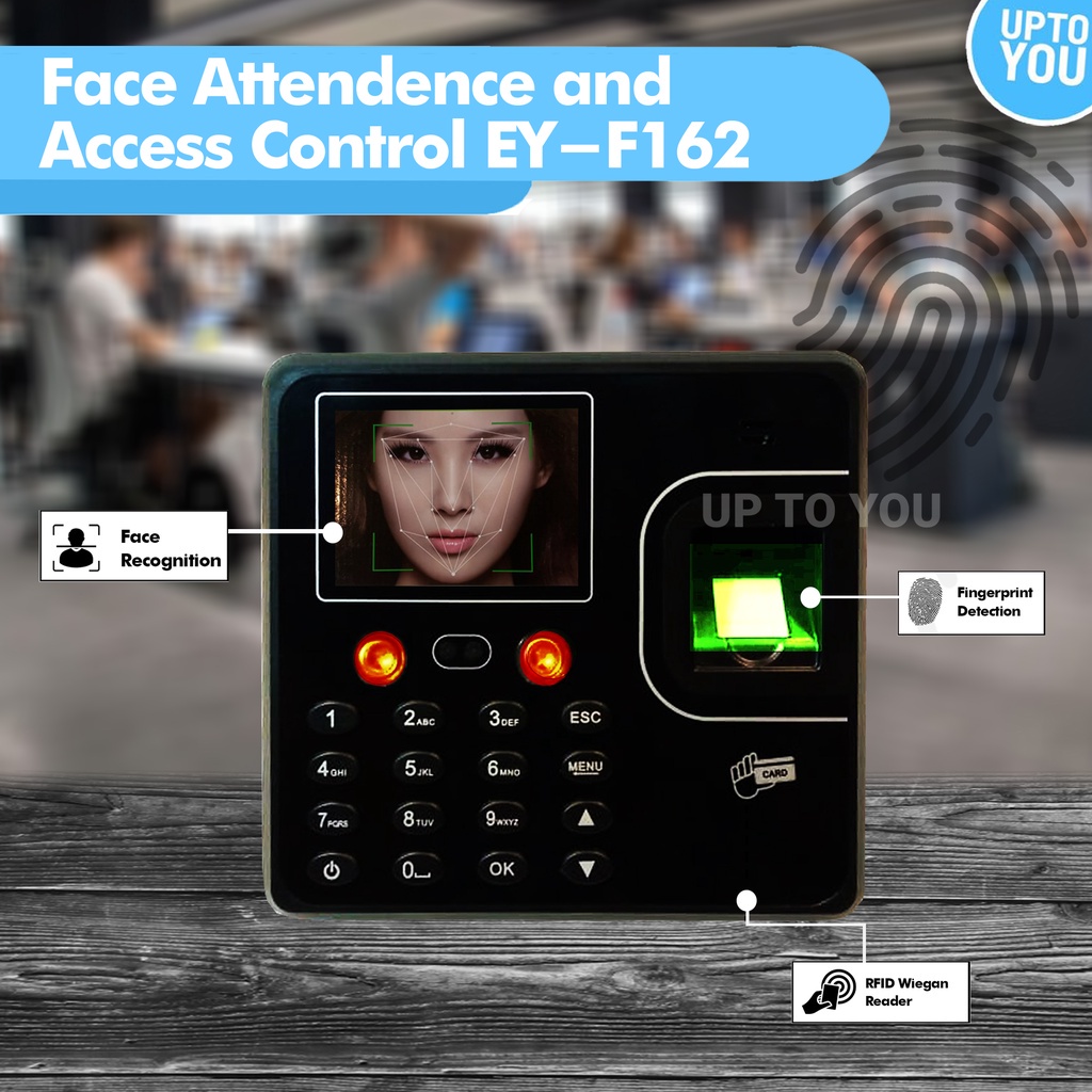 Jual Mesin Absensi Wajah Dan Sidik Jari - Face Attendance Finger Print ...