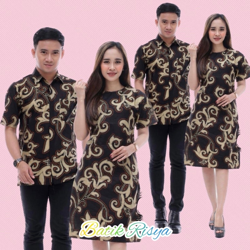 Jual BAJU PASANGAN COUPLE PRIA WANITA - DRESS LENGAN PENDEK & KEMEJA ...