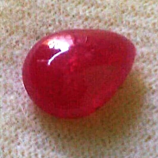 Jual Baru Batu Permata Natural Pear Ruby Rubi Asli Alam Bukan Sintetic Limited Shopee Indonesia 2076