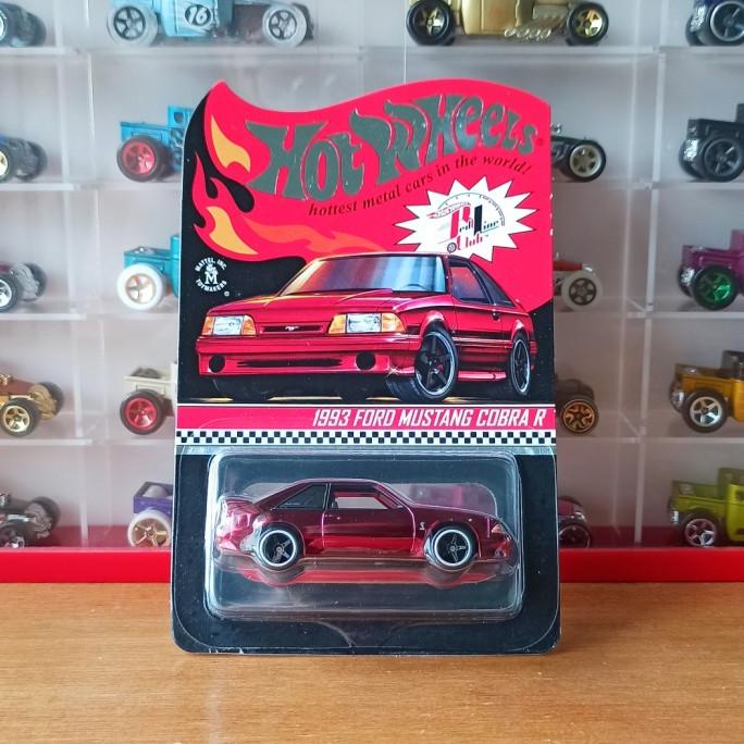 Jual Hot Wheels 1993 Ford Mustang Cobra R Rlc Exclusive 2022 Red Line ...