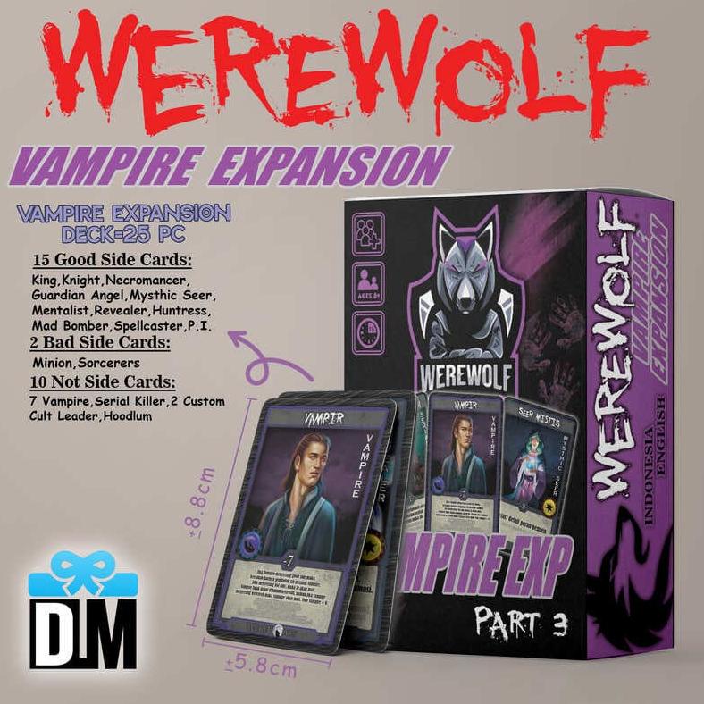 Jual New Kartu Werewolf 2025 Bahasa Indonesia Lengkap Card Game