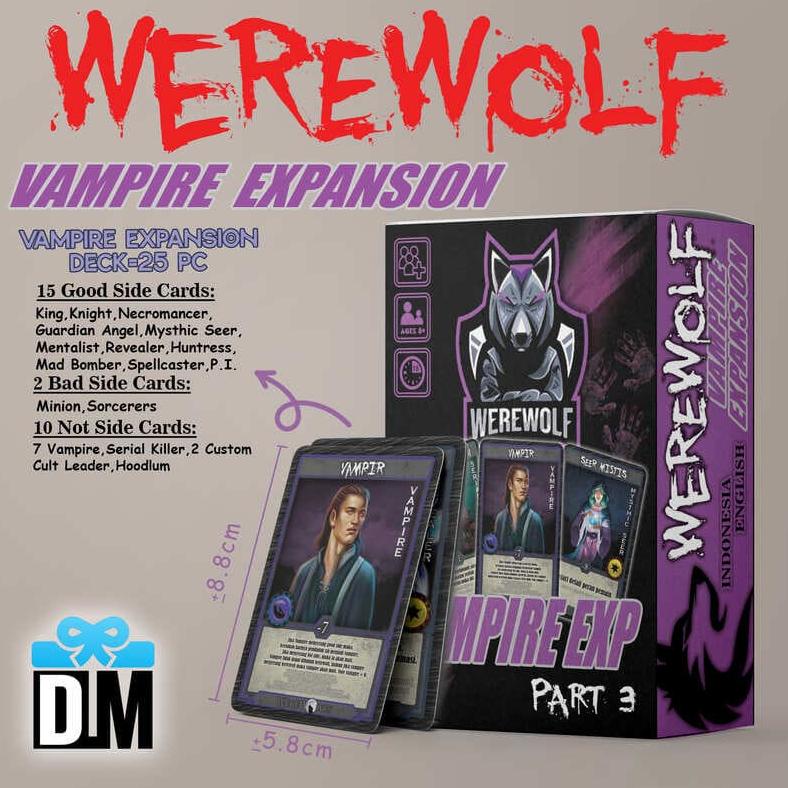 Jual New Kartu Werewolf 2025 Bahasa Indonesia Lengkap Card Game