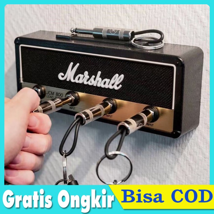 Jual Lov Key Holder Marshall & Fender Jack Rack Plug In Rak Gantungan ...