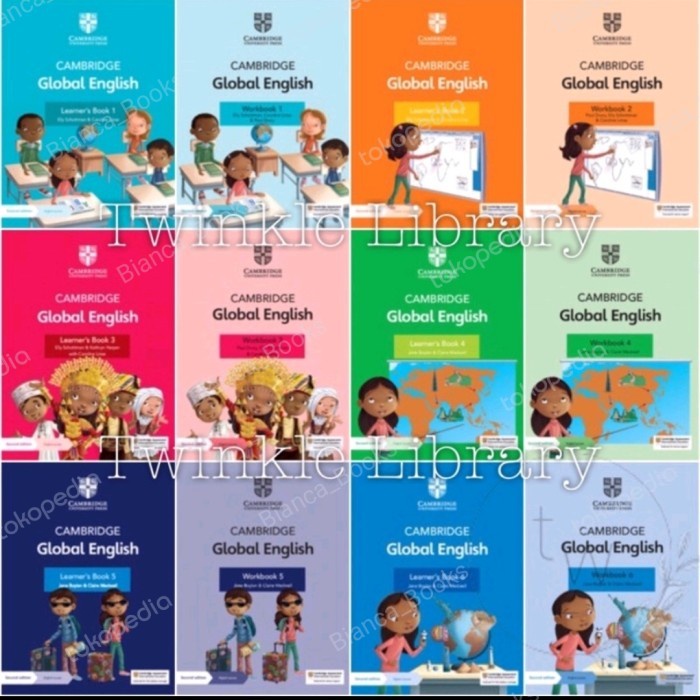 Jual buku Cambridge Global English 1 2 3 4 5 6 Learners Book / Workbook ...