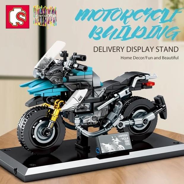 Jual SEMBO BLOCK BRICKS BMW R GS MOTORCYCLE / MAINAN BLOCK MOTOR BMW R ...