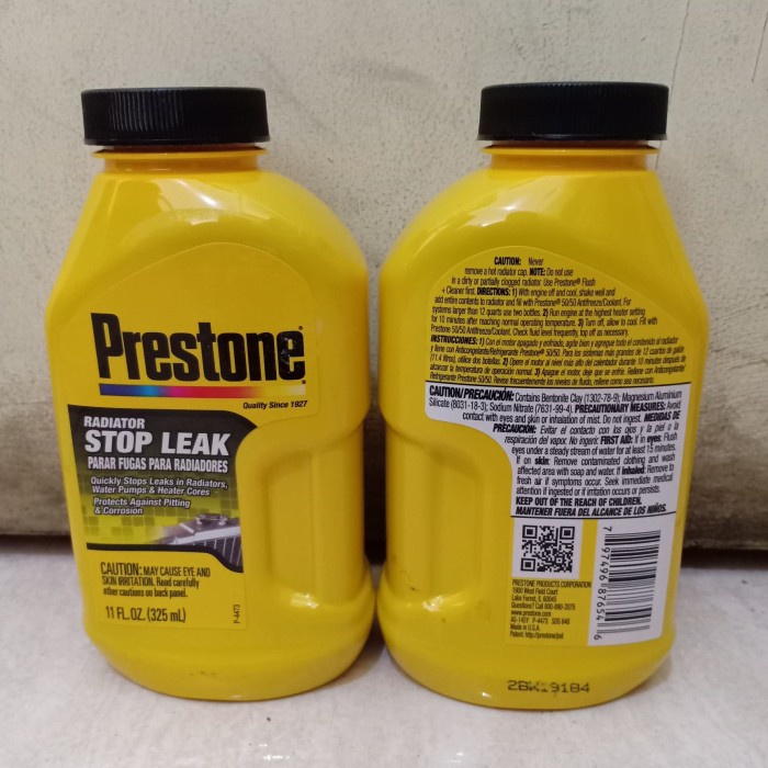 Jual PRESTONE RADIATOR STOP LEAK 325 ML / CAIRAN ANTI BOCOR RADIATOR