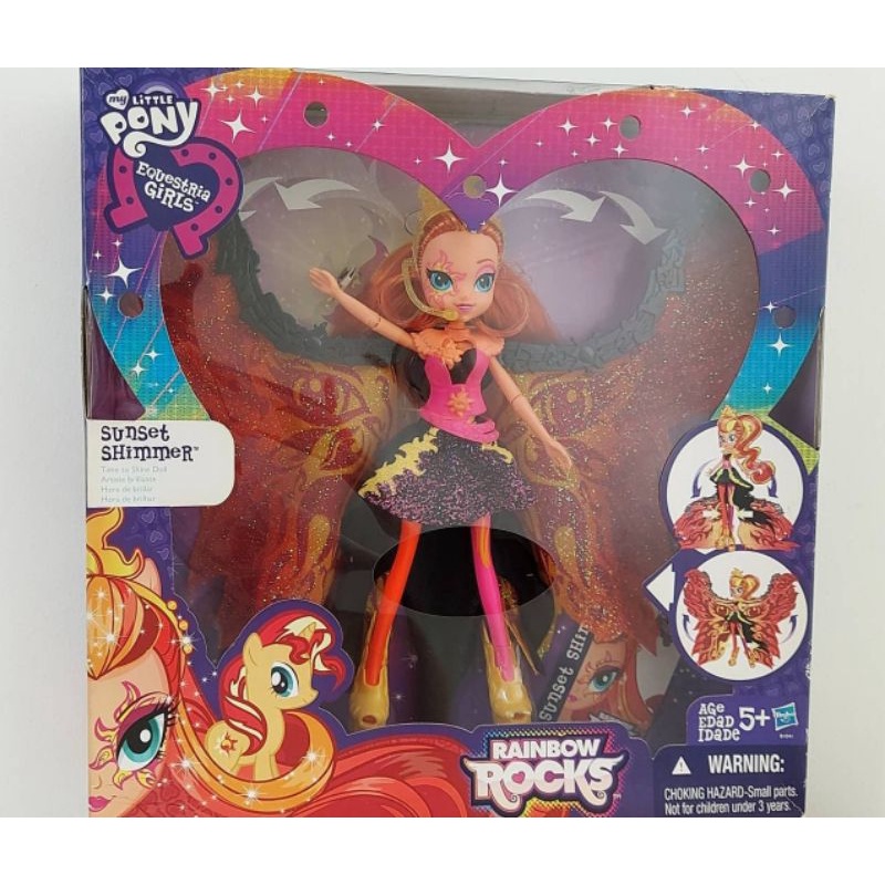 Jual Barbie My Little Pony Equestria Girls Time To Shine Sunset Shimmer ...