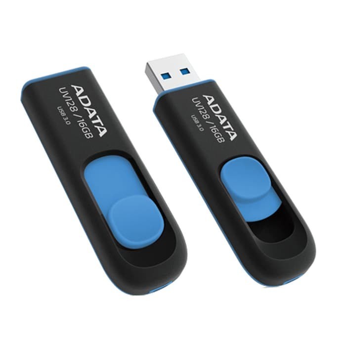 Jual Flashdisk ADATA UV128 USB 3.2 32GB / 64GB / 128GB Flash Disk ...