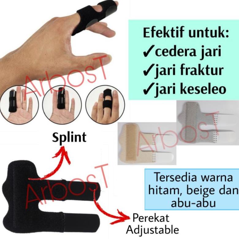 Jual Flash Sale - Finger Splint Finger Mallet Pelindung Jari Deker Jari ...