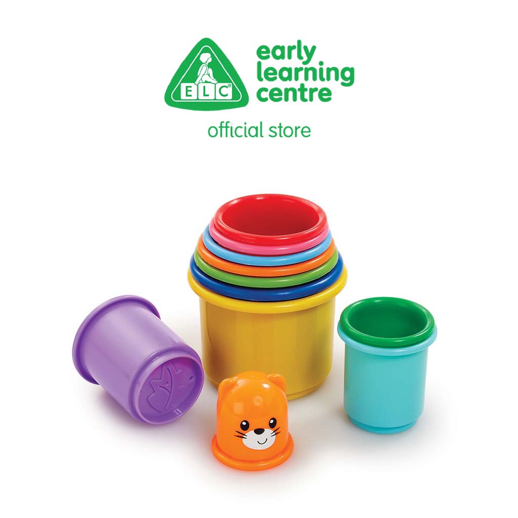 Jual Addo Little Lot Rainbow Stacking Cups - Mainan Edukasi Montessori ...