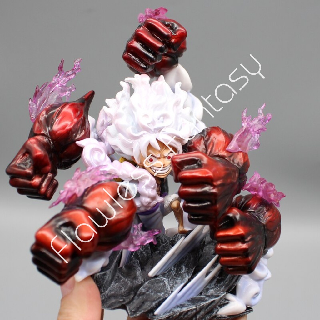 Jual One Piece Gear 5 Sun God Nika Monkey D Luffy Gomu Gomu Action ...