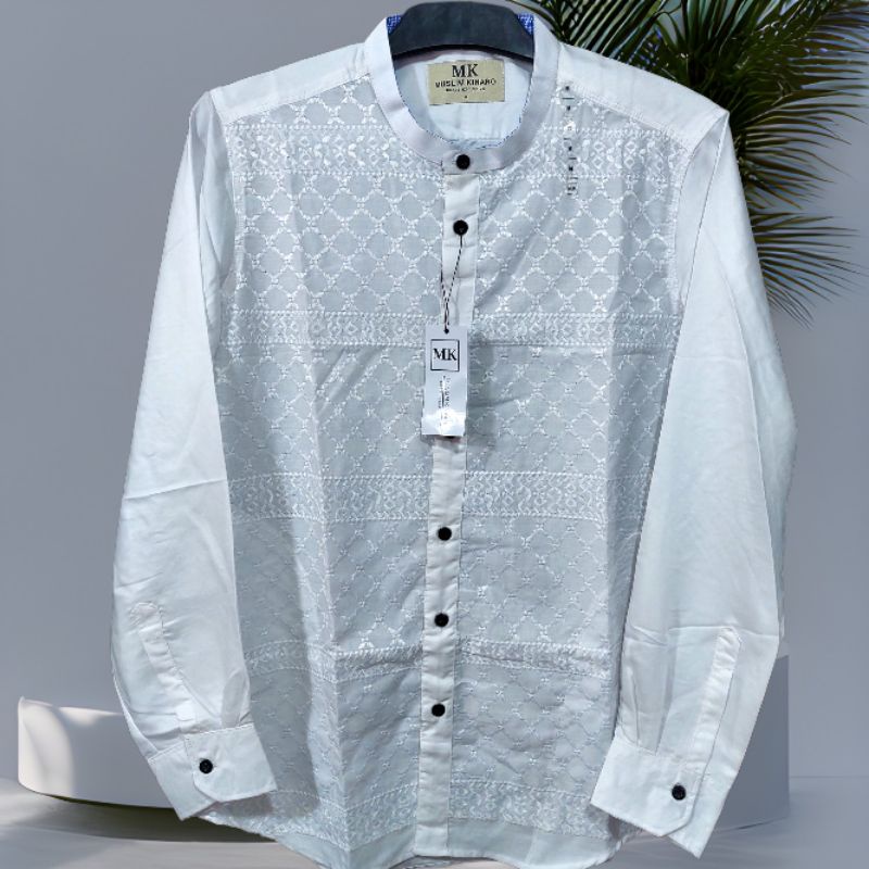 Jual baju kemko MK pria dewasa lengan panjang muslim kinaro barukat