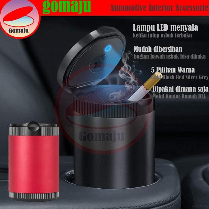 Jual LED LIGHT CAR ASHTRAY ASBAK MOBIL RUMAH KANTOR DENGAN LAMPU Shopee Indonesia