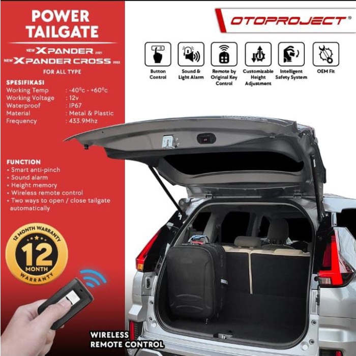 Jual Power Tail Gate Xpander / Xpander Cross 2021 2022 2023 OTOPROJECT ...