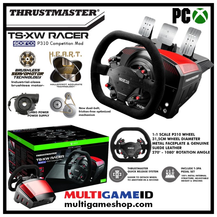 Jual THRUSTMASTER TS-XW RACER (NEW!!) | Shopee Indonesia
