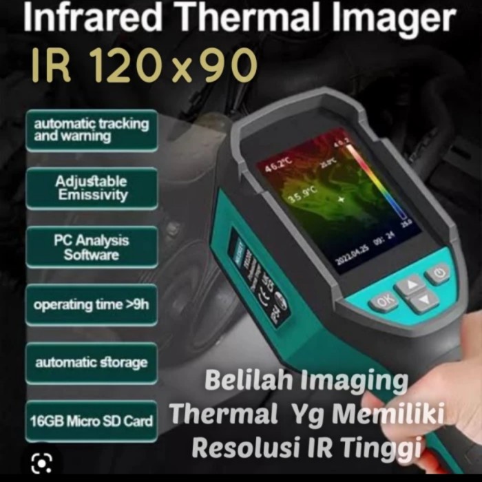 Jual THERMAL KAMERA IMAGING 120X90 / CAMERA IMAGER TERMOMETER SUHU ...