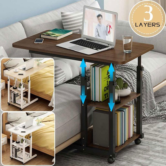 Jual Produk Hits!! Meja Laptop Lipat Adjustable Portable Desk With 2 ...