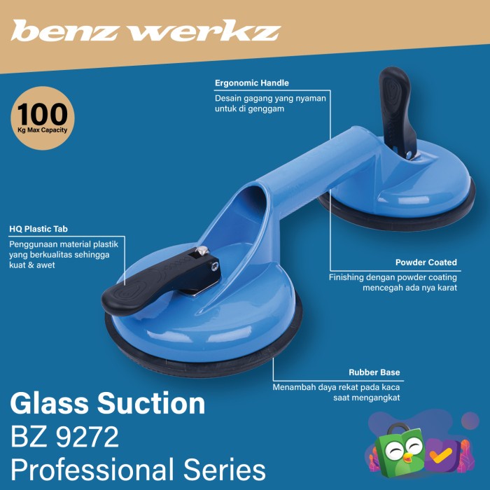 Jual Kop Kaca Kaki Kg Alat Angkat Kaca Glass Suction Benz Werkz Shopee Indonesia