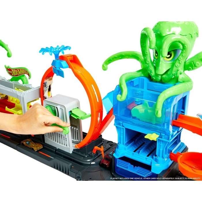 Jual DISKON SPESIAL HOT WHEELS HOTWHEELS ULTIMATE OCTO CAR WASH WITH NO