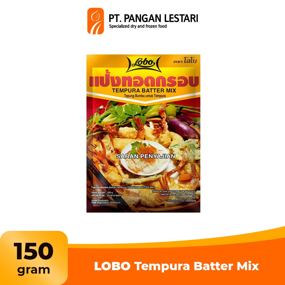 Jual LOBO Tepung Tempura Batter Mix 150 gr Shopee Indonesia