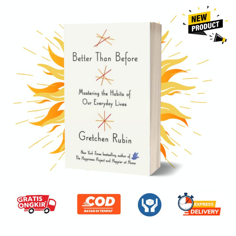 Jual Better Than Before by Gretchen Rubin (English) | Shopee Indonesia