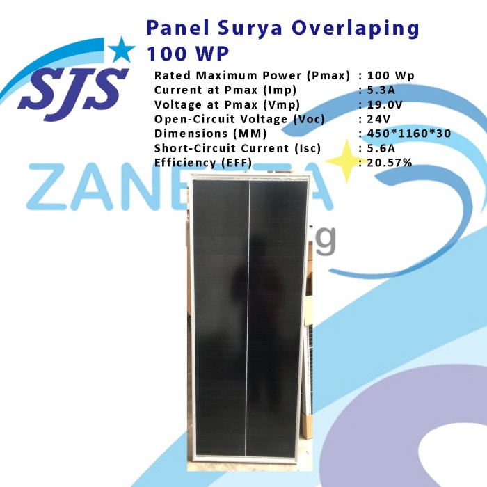 Jual Panel Surya Mono 100wp Overlapping Shingled Solar cell | Shopee ...