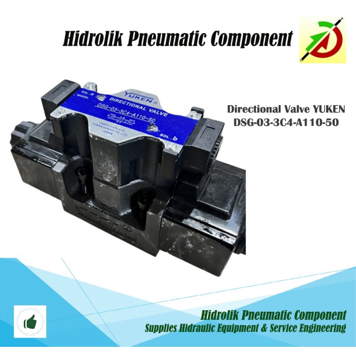 Jual Directional Valve Dsg-03-3C4-A110-50 / Selenoid Valve Dsg Terlaris ...