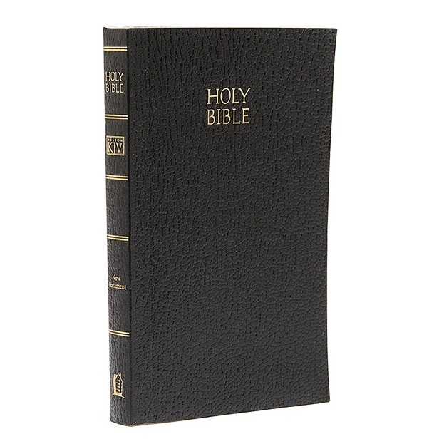 Jual Holy Bible Kjv Vest Pocket Testament Black Leathersoft Red Letter