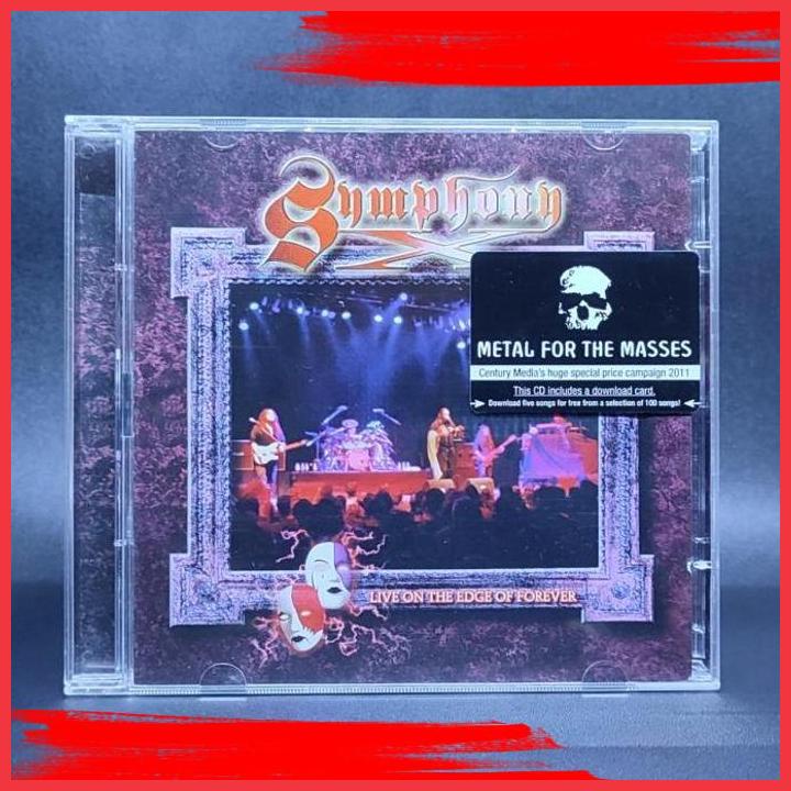 Jual (cdau) cd symphony x live on the edge of forever import ( cd