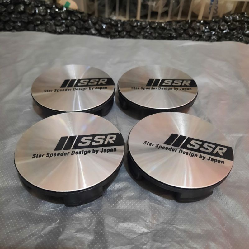 Jual Dop Roda Tutup Velg Racing Chrome Diameter 6cm Harga Set Motif SSR ...