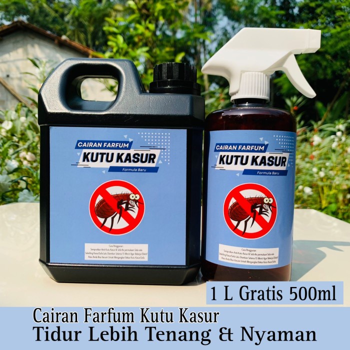 Jual Obat Pembasmi Anti Kutu Kasur Kutu Busuk Tungau Sofa 1l 500ml