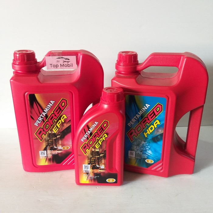 Jual oli transmisi pertamina rored epa sae 90 gl-4 / hda sae 90 gl-5 ...
