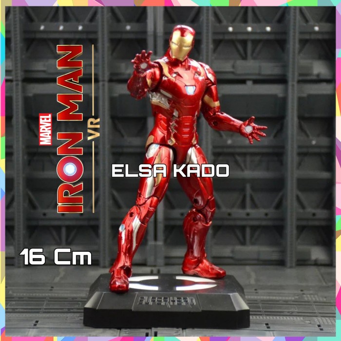 Figurine Iron Man ZD Toys 18cm - Édition Spéciale SDCC 2024, Résine, Neuve Sous Blister