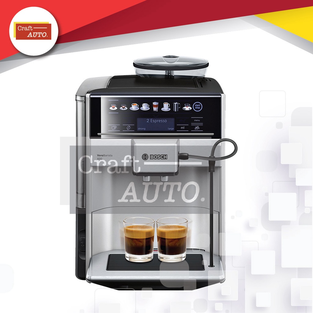 Jual Bosch Mesin Kopi Otomatis Vero Barista TIS65621RW Silver | Shopee ...