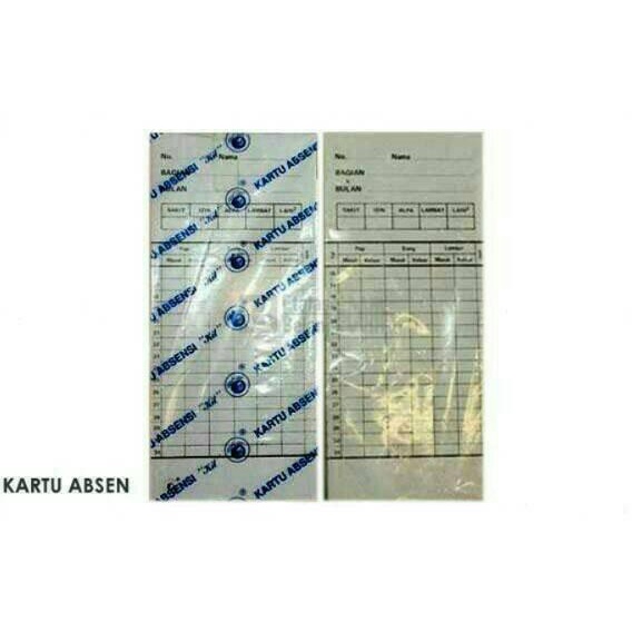 Jual Mesin Absensi Amano Ex-3500N + 1Pak Kartu Absen - Check Lock ...