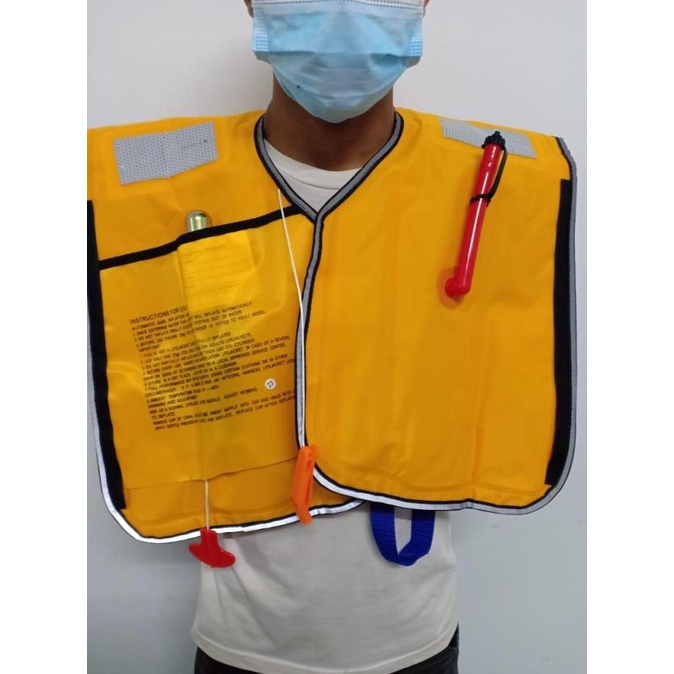 Jual Automatoc Life Jacket Co2, Jaket Pelampung, Life Vest, Rompi ...