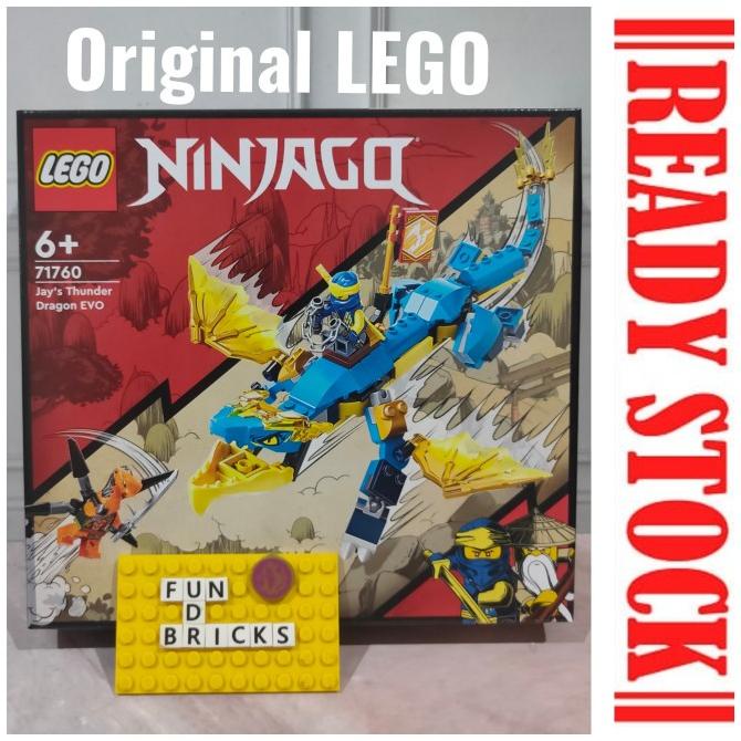 Jual LEGO 71760 Ninjago Jay's Thunder Dragon EVO | Shopee Indonesia