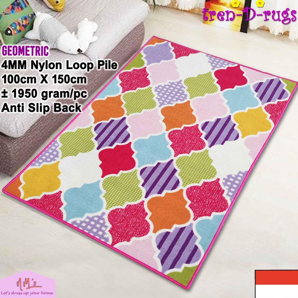 Jual Tren-D-rugs Karpet lantai permadani bulu kamar tidur ruang tamu ...
