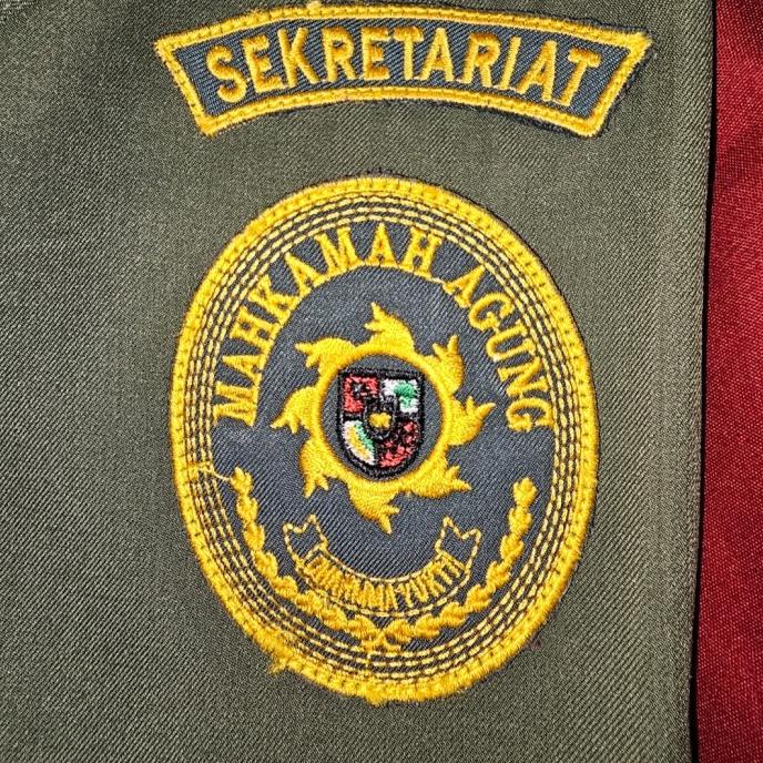 Jual Logo Mahkamah Agung RI Patch Mahkamah Agung RI Bordir | Shopee ...