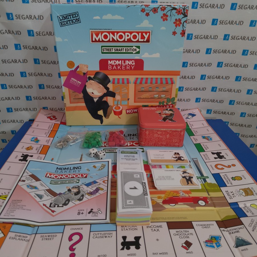 Jual Board Game - Monopoly Street Smart Edition MDM LING BAKERY by ...
