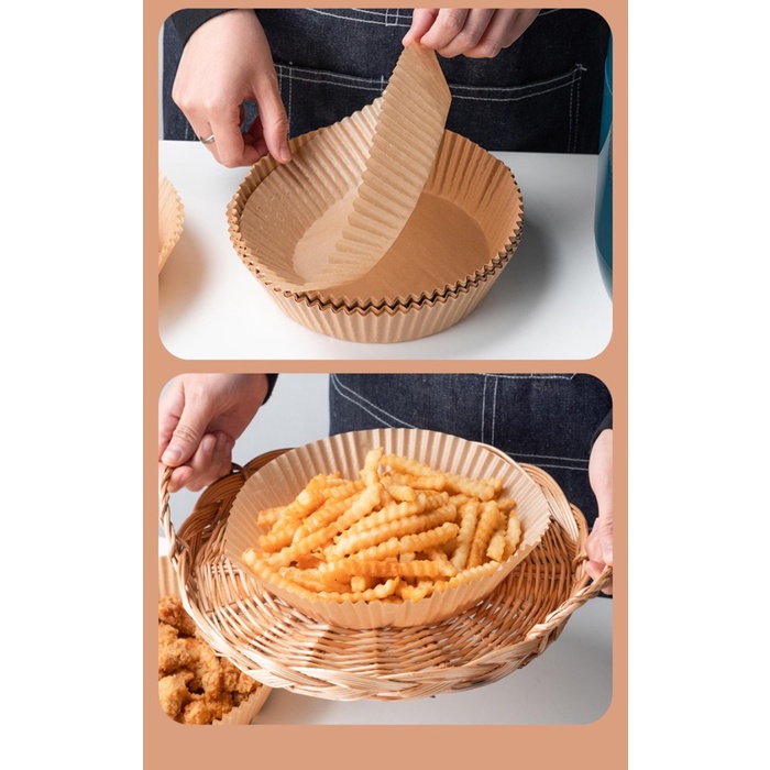 Jual Denimb Air Fryer Paper Cup Tray / Kertas Tatakan Airfryer ...