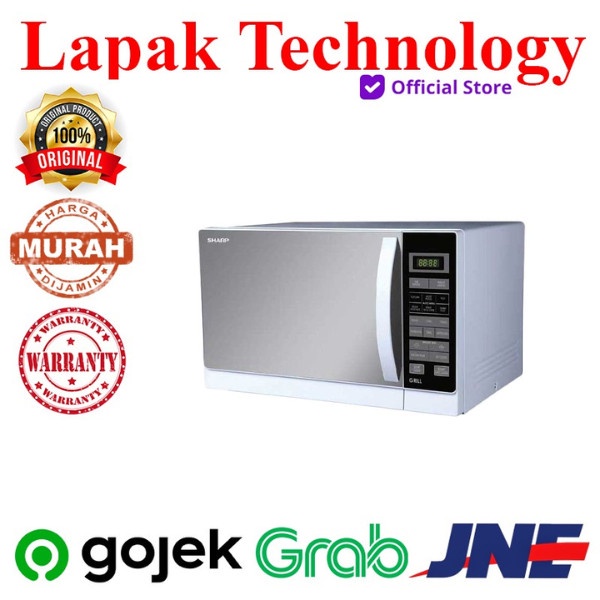 Jual Promo Sharp R-728R Compact Grill Microwave Oven ( Bekas ) | Shopee ...