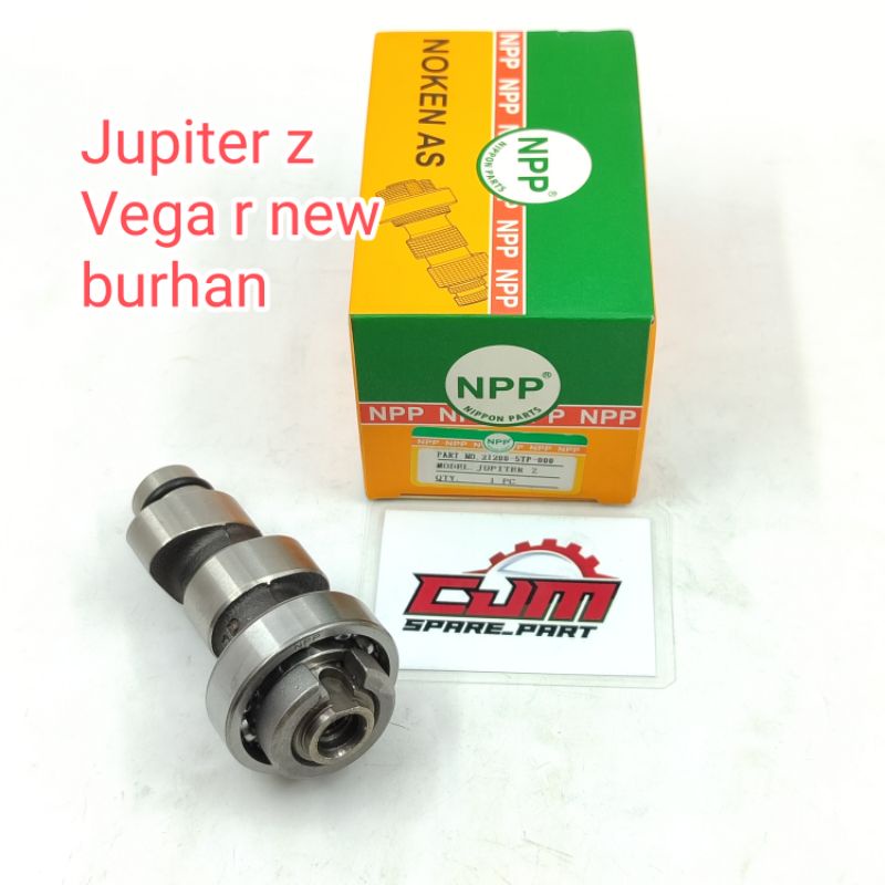 Jual Noken as Camshaft Yamaha Jupiter z burhan vega r new original NPP ...
