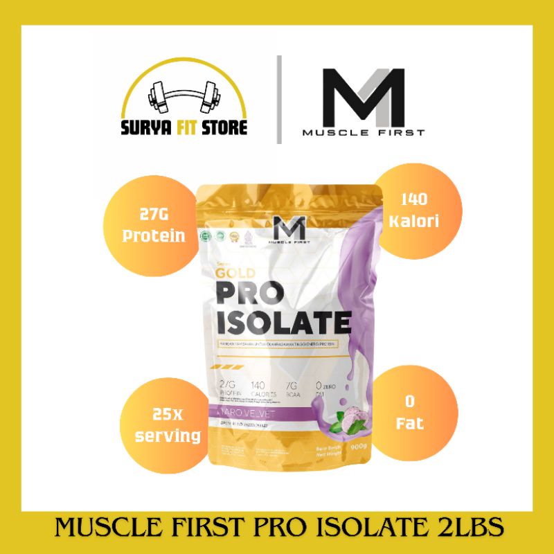 Jual Muscle First M1 Gold Pro Isolate Whey Protein Isolate 2lbs - Rasa ...