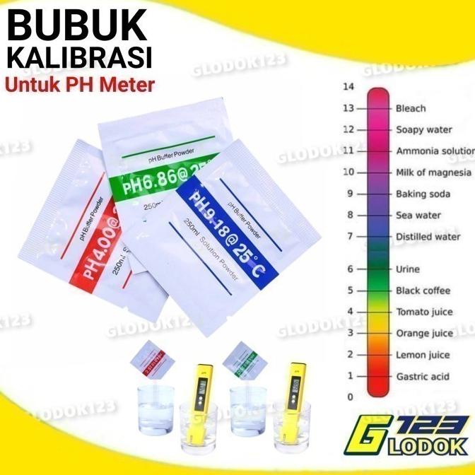 Jual Bubuk Kalibrasi PH Meter Serbuk Kalibrasi Asam Basa Buffer Powder