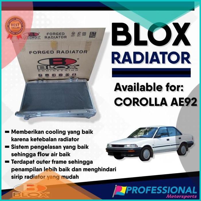 Jual Aksesoris Variasi Radiator Racing 2 ply BLOX Toyota Corolla Ae92 ...