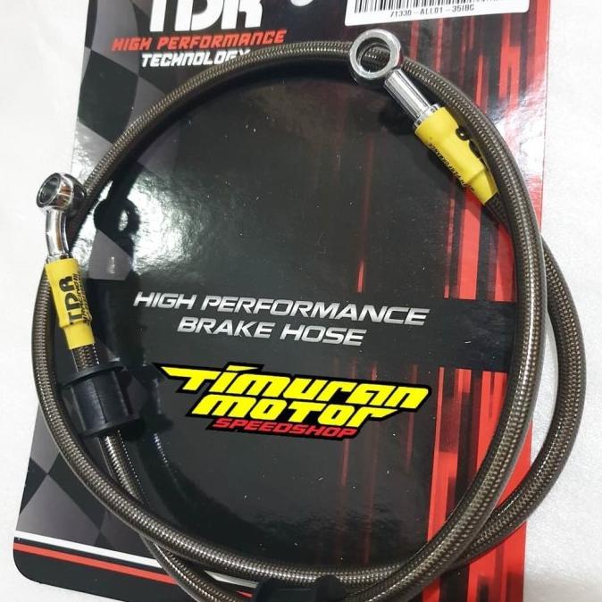 Jual Selang Rem Tdr Black Carbon Inch Cm Shopee Indonesia